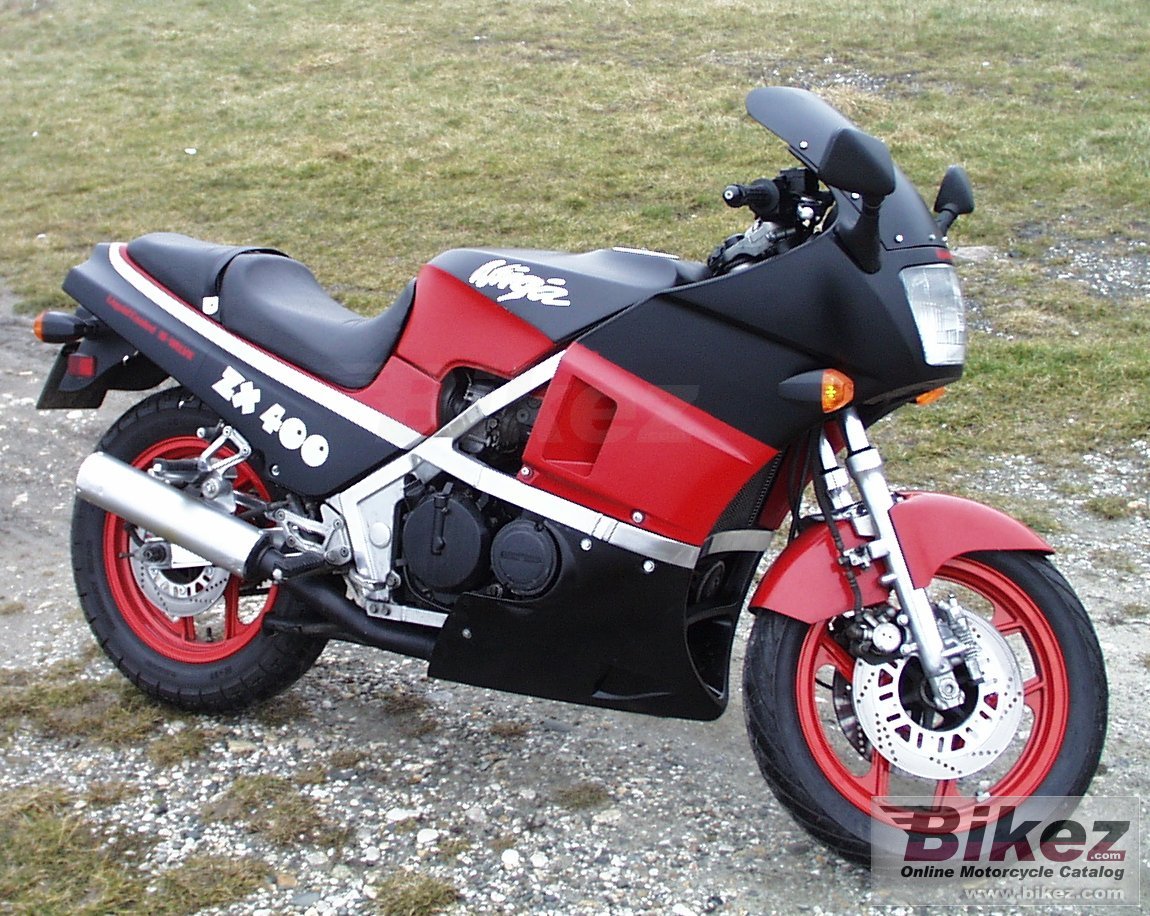 Big  gpz 400 picture and wallpaper from Bikez.com